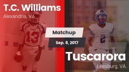 Matchup: T.C. Williams High vs. Tuscarora  2017