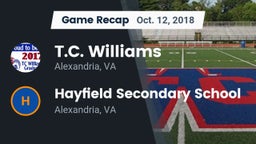 Recap: T.C. Williams vs. Hayfield Secondary School 2018