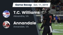 Recap: T.C. Williams vs. Annandale  2019