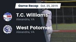 Recap: T.C. Williams vs. West Potomac  2019