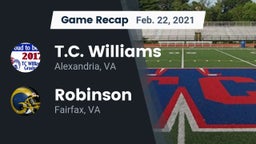 Recap: T.C. Williams vs. Robinson  2021