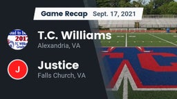 Recap: T.C. Williams vs. Justice  2021