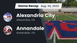 Recap: Alexandria City  vs. Annandale  2022