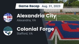 Recap: Alexandria City  vs. Colonial Forge  2023