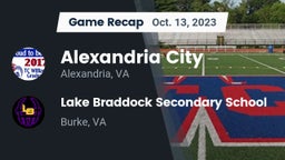 Recap: Alexandria City  vs. Lake Braddock Secondary School 2023