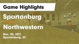 Spartanburg  vs Northwestern  Game Highlights - Nov. 30, 2021