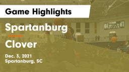 Spartanburg  vs Clover  Game Highlights - Dec. 3, 2021