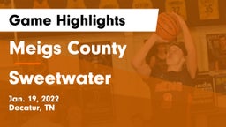 Meigs County  vs Sweetwater  Game Highlights - Jan. 19, 2022