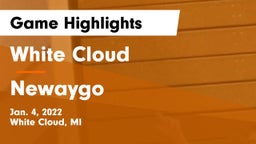White Cloud  vs Newaygo  Game Highlights - Jan. 4, 2022
