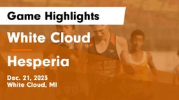 White Cloud  vs Hesperia  Game Highlights - Dec. 21, 2023