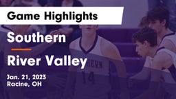 Southern  vs River Valley  Game Highlights - Jan. 21, 2023