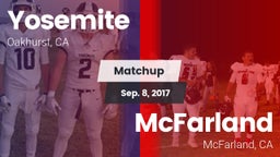 Matchup: Yosemite  vs. McFarland  2017