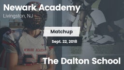 Matchup: Newark Academy High vs. The Dalton School 2018