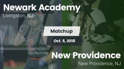 Matchup: Newark Academy High vs. New Providence  2018