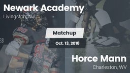 Matchup: Newark Academy High vs. Horce Mann  2018