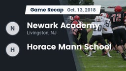 Recap: Newark Academy  vs. Horace Mann School 2018