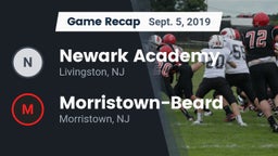 Recap: Newark Academy  vs. Morristown-Beard  2019