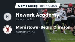 Recap: Newark Academy vs. Morristown-Beard Crimson 2020