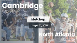 Matchup: Cambridge High vs. North Atlanta  2018