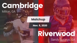 Matchup: Cambridge High vs. Riverwood  2020