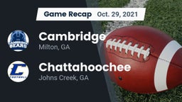 Recap: Cambridge  vs. Chattahoochee  2021