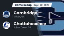 Recap: Cambridge  vs. Chattahoochee  2023
