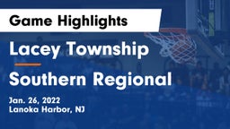 Lacey Township  vs Southern Regional  Game Highlights - Jan. 26, 2022