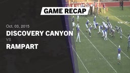 Recap: Discovery Canyon  vs. Rampart  2015
