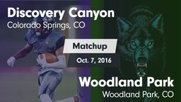 Matchup: Discovery Canyon vs. Woodland Park  2016