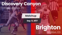 Matchup: Discovery Canyon vs. Brighton  2017