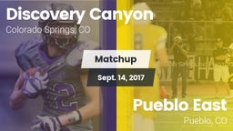 Matchup: Discovery Canyon vs. Pueblo East  2017