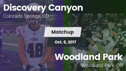 Matchup: Discovery Canyon vs. Woodland Park  2017