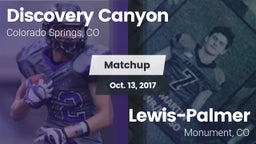 Matchup: Discovery Canyon vs. Lewis-Palmer  2017