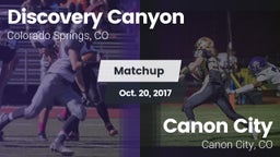 Matchup: Discovery Canyon vs. Canon City  2017