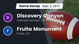 Recap: Discovery Canyon  vs. Fruita Monument  2017
