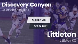 Matchup: Discovery Canyon vs. Littleton  2018