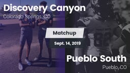 Matchup: Discovery Canyon vs. Pueblo South  2019