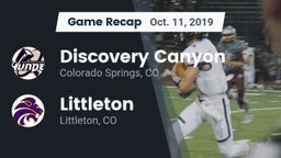 Recap: Discovery Canyon  vs. Littleton  2019