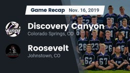 Recap: Discovery Canyon  vs. Roosevelt  2019