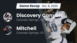 Recap: Discovery Canyon  vs. Mitchell  2020