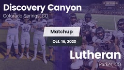 Matchup: Discovery Canyon vs. Lutheran  2020