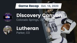 Recap: Discovery Canyon  vs. Lutheran  2020