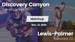 Matchup: Discovery Canyon vs. Lewis-Palmer  2020