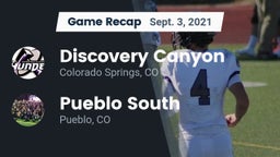Recap: Discovery Canyon  vs. Pueblo South  2021