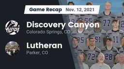 Recap: Discovery Canyon  vs. Lutheran  2021