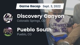 Recap: Discovery Canyon  vs. Pueblo South  2022