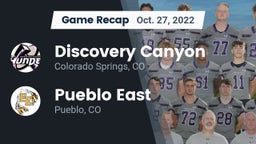 Recap: Discovery Canyon  vs. Pueblo East  2022