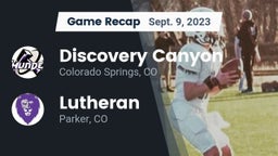 Recap: Discovery Canyon  vs. Lutheran  2023