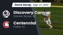 Recap: Discovery Canyon  vs. Centennial  2023