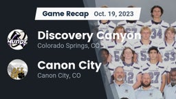 Recap: Discovery Canyon  vs. Canon City  2023